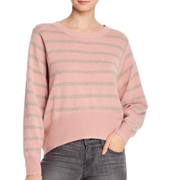 Splendid Collection Womens Sz M Pullover Sweater Tradewinds Striped Gray… - Picture 3 of 4